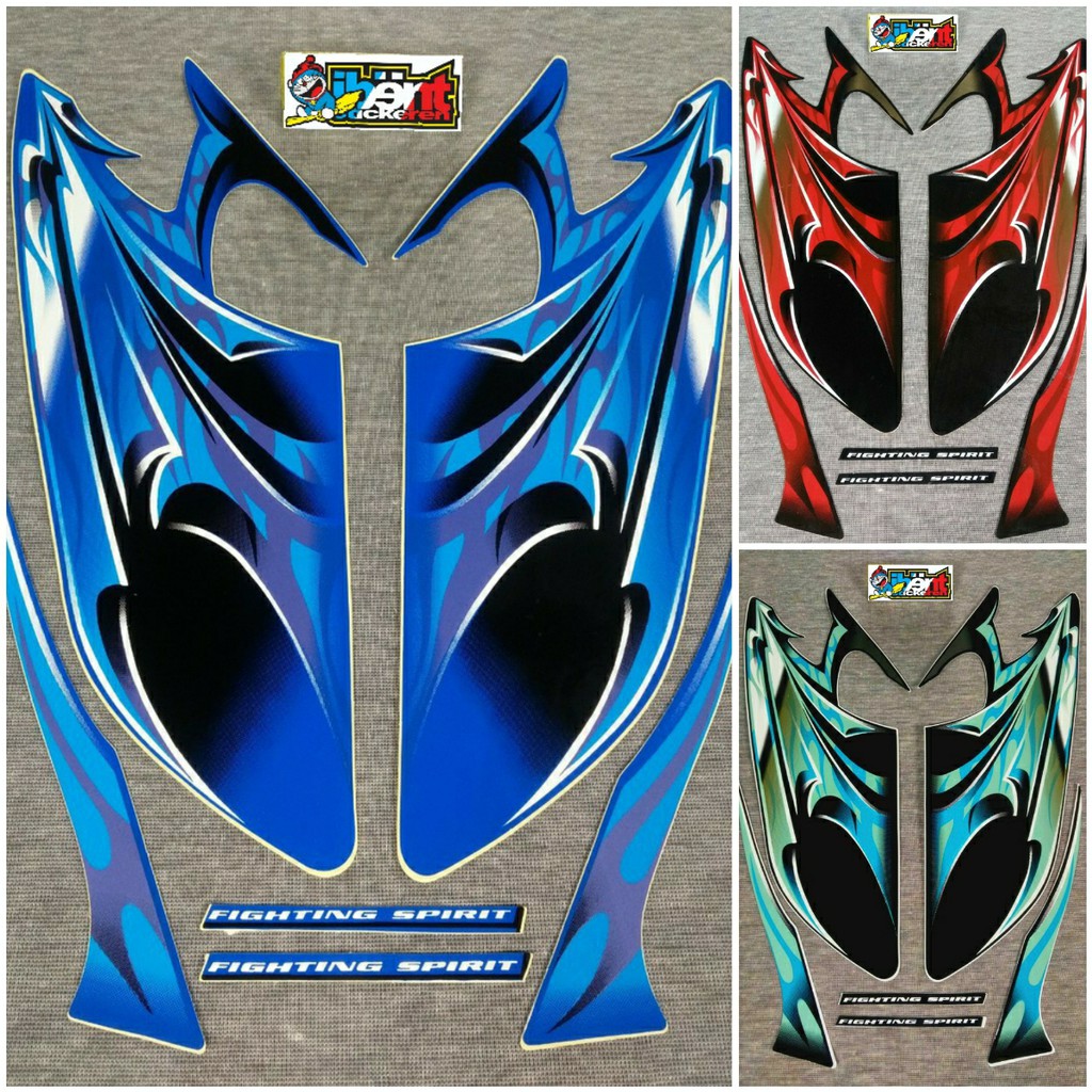 STRIPING STIKER RX KING 2006 LIS