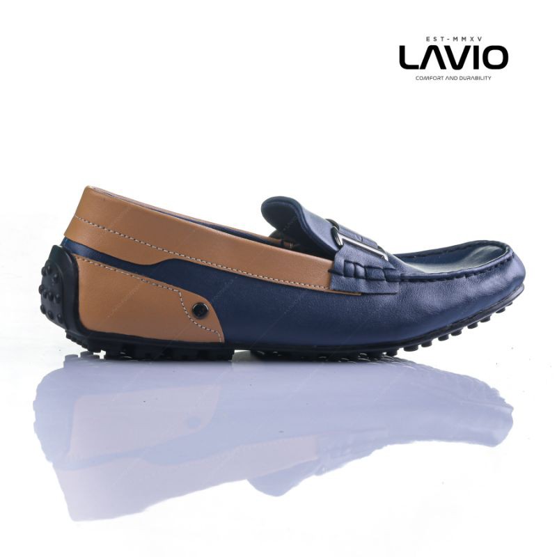 Lavio Yuki Sepatu Pantofel Casual Slip On Pria Terlaris