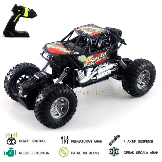 MOBIL REMOT MAINAN MOBIL CONTROL OF ROAD 2wd