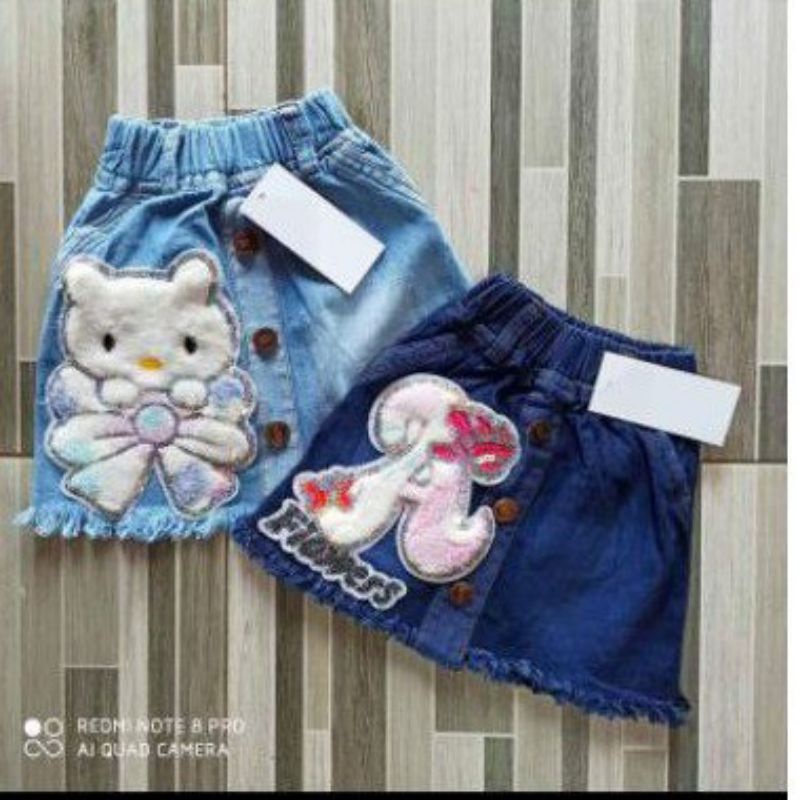 ROK ANAK jeans RAWIS