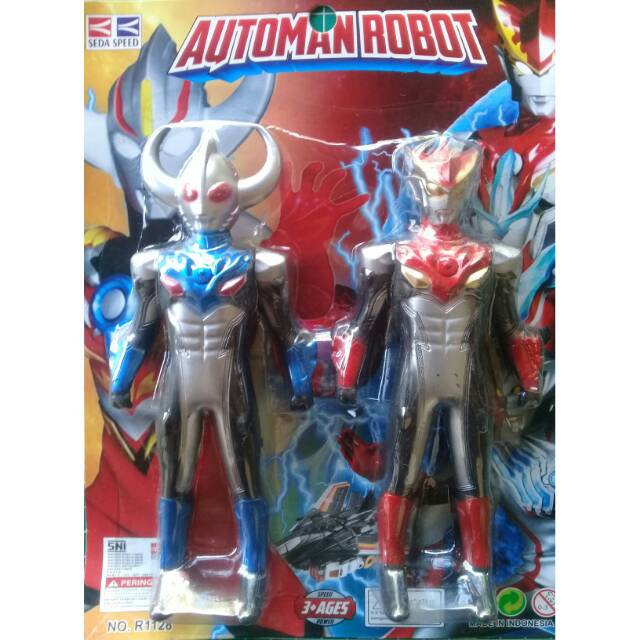 Set Figure Ultraman 2pcs 17cm