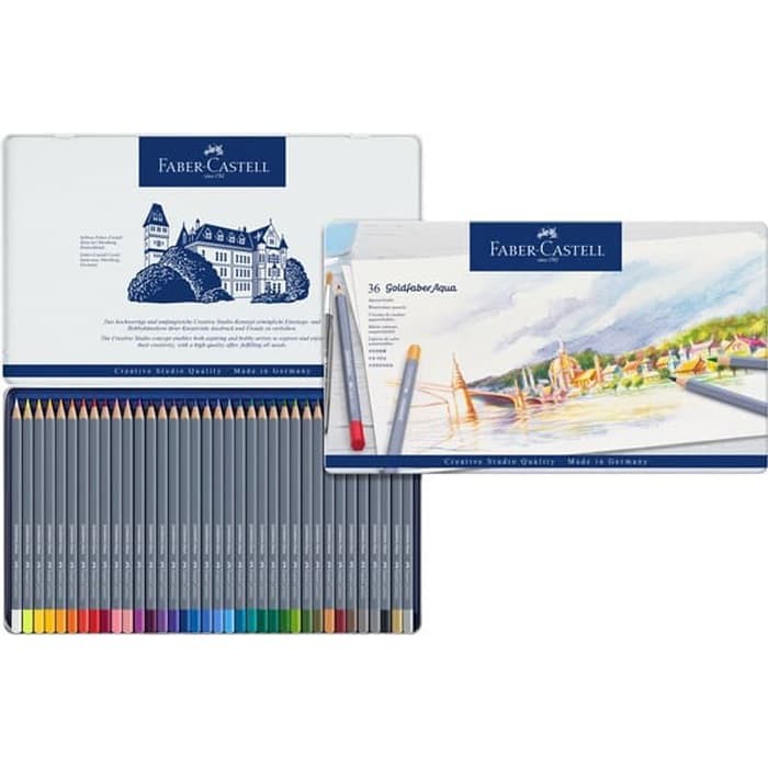 

NEW PRODUK FABER-CASTELL CREATIVE STUDIO GOLD FABBER PENCIL AQUATIN OF 36