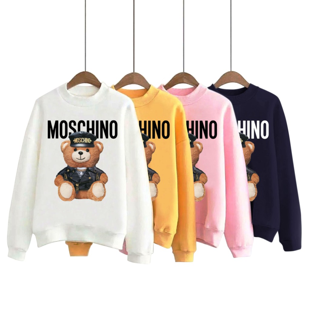 Sweater Murah Wanita / Sweater MSCHINO POLICE