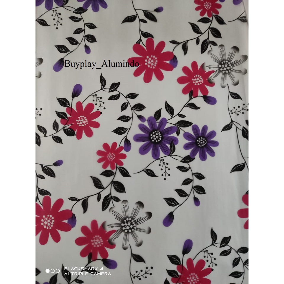 stiker kaca film motif Bunga 176