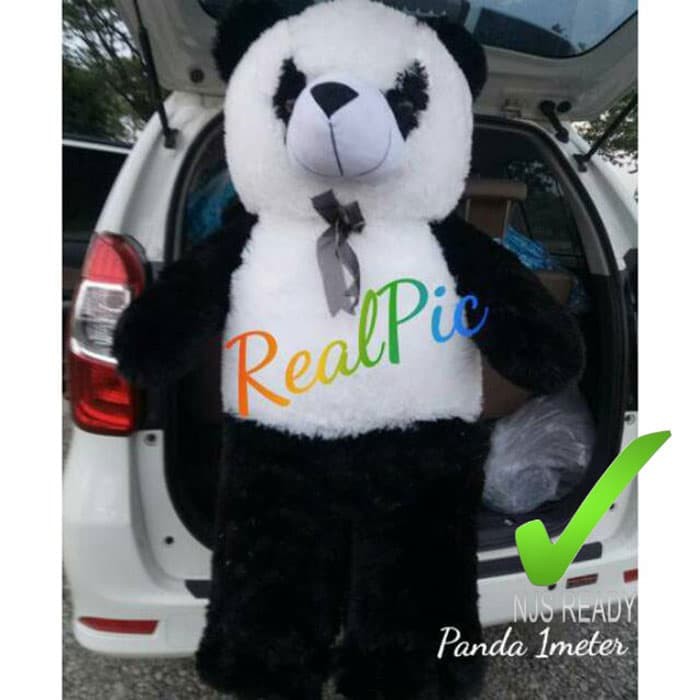 boneka panda besar 1 Meter - Delapan Lima CM