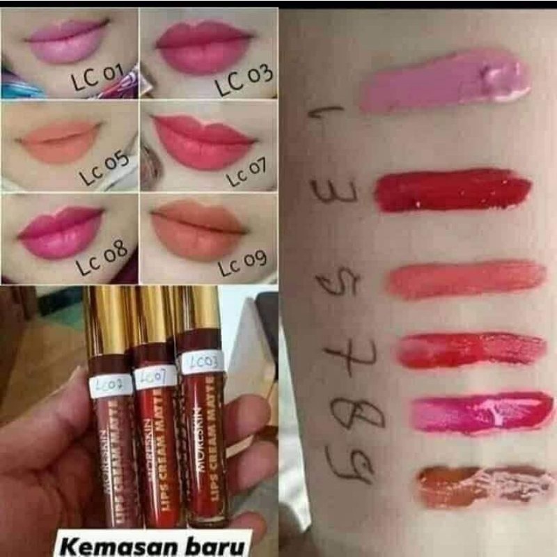 lipstik moreskin nasa lifkrim original