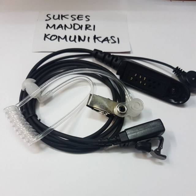 Handsfree HT Motorola GP 328 GP 338 ATS 2500 Spiral Earphone HT Motorola