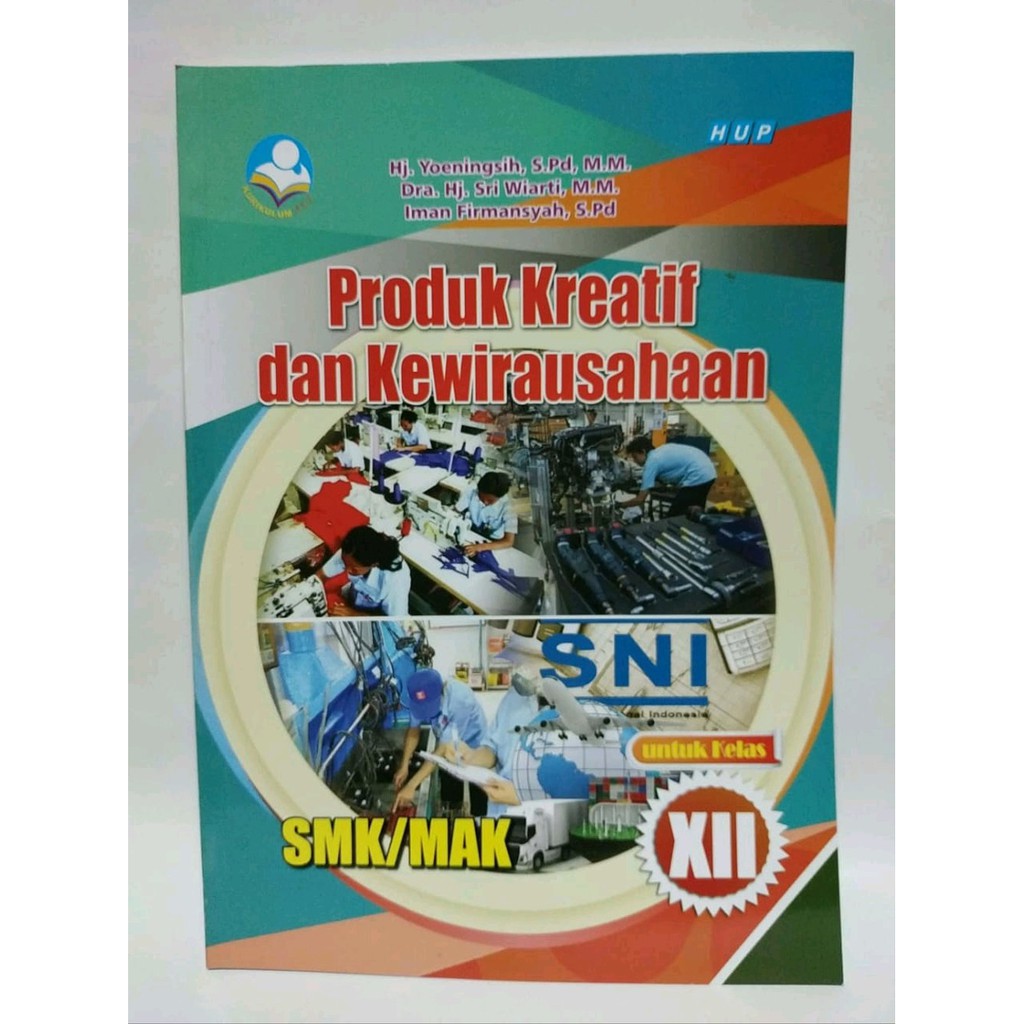 Buku Produk Kreatif Dan Kewirausahaan Untuk Smk Kelas Xii Semua Jurusan Shopee Indonesia