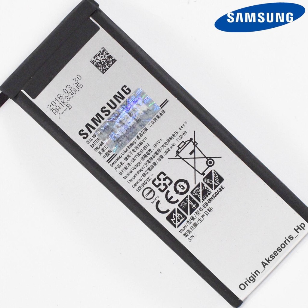 Baterai Samsung Galaxy Note 5 N920 Original SEIN 100% dc 88