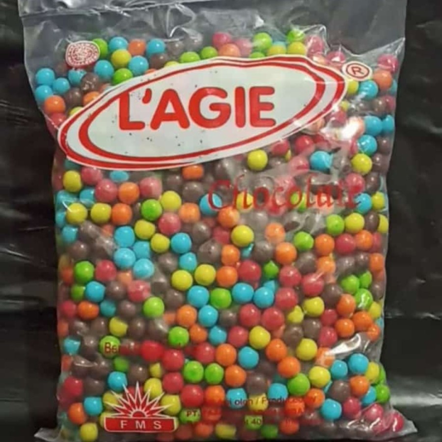 Coklat Lagie CITY MINI WARNA Grosir Coklat Lagie 1 KG Murah Lagie Mini Pelangi Coklat Lebaran