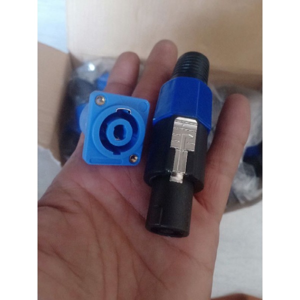 1 PASANG SOKET+JEK SPIKON