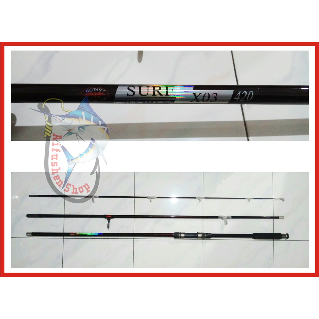 JORAN ROD SAMBUNG 3 ROTARY SURF X03