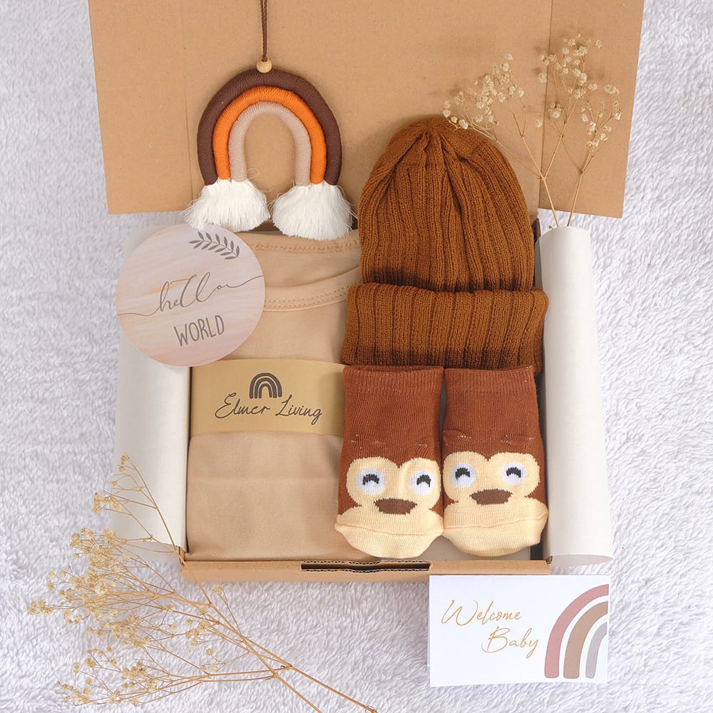 Elmer Living Paket Hampers Bayi Newborn - Kado Lahiran Bayi