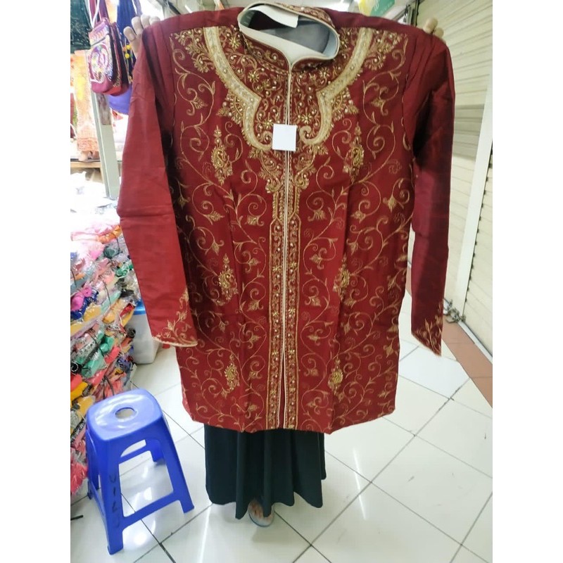 baju cowok laki sherwani india