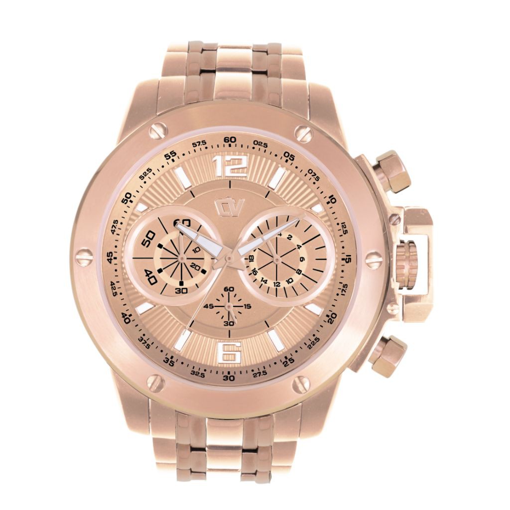 Jam Tangan Pria Tali Rantai Christ Verra CV C 80257G-15 RG