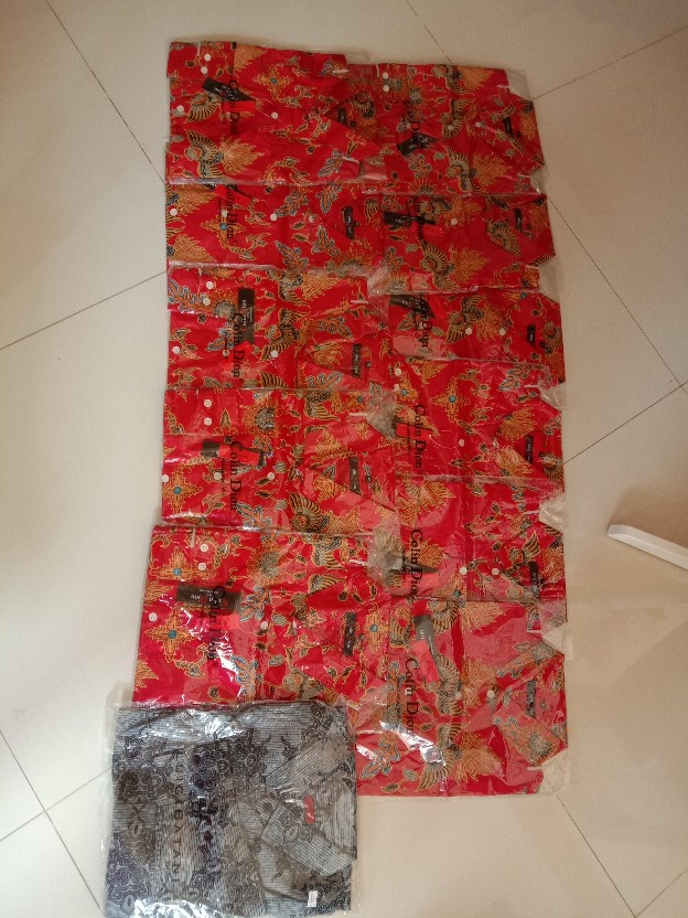 Kemeja Batik Pria Slim Fit Lengan Panjan Batik Pria Solo Original Colindion Cbl1093