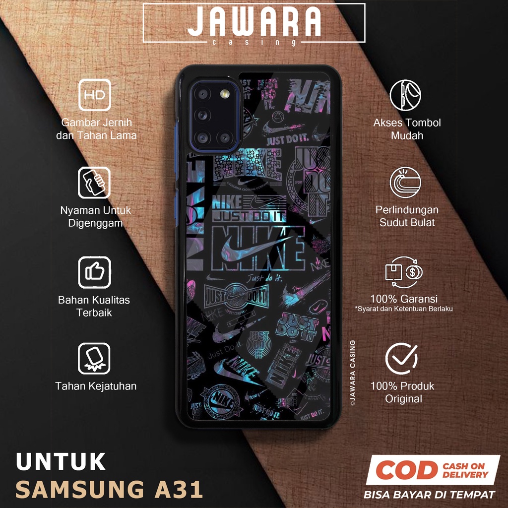 Case Samsung A31 Casing Samsung A31 Jawara Casing [NK01] Case Glossy Case Aesthetic Custom Case Anim