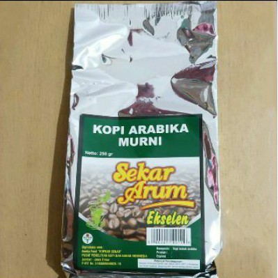 

Kopi Sekar Arum | Kopi Bubuk Arabika Murni Ekselen | by. Puslitkoka Jember