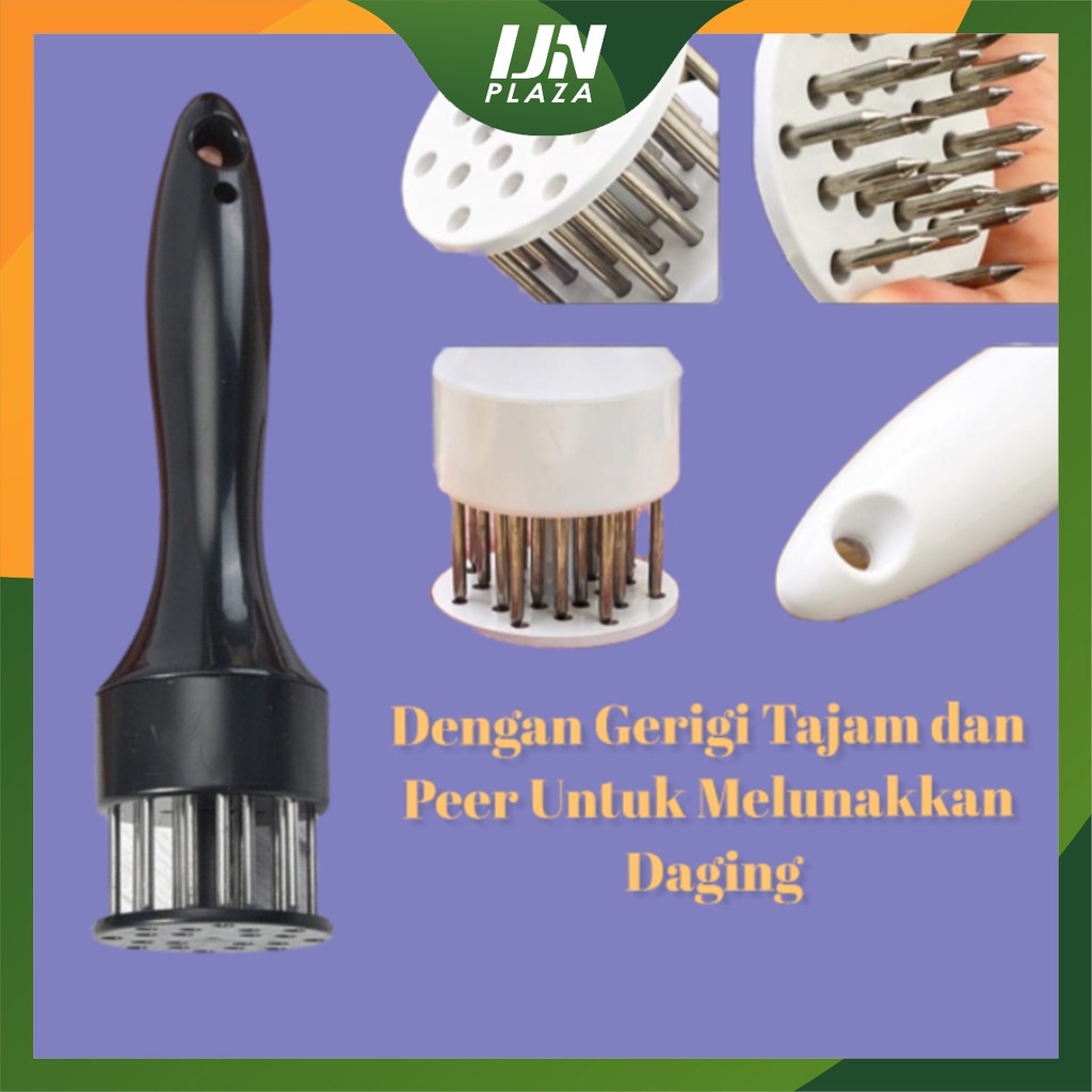 ❤ IJN ❤ Meat Tenderizer : Alat Pelunak Daging Praktis Murah Pemukul Penusuk Daging Membatu Kebutuhan Dapur