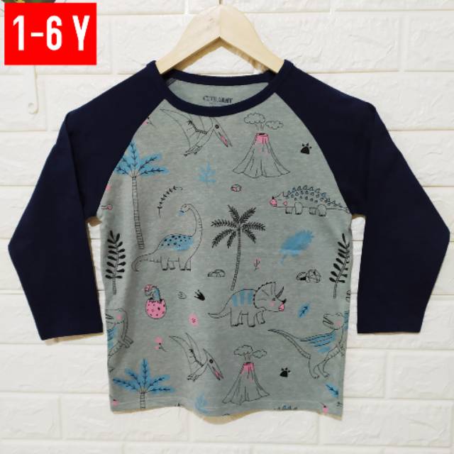 CUTE ARMY ORIGINAL KAOS  BAJU  LENGAN  PANJANG  ANAK LAKI  LAKI  