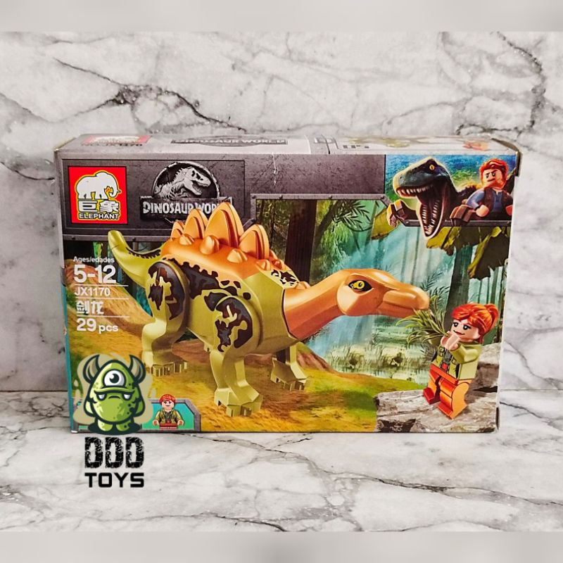 Mainan Lego Dinosaur Stegosaurus 29pcs