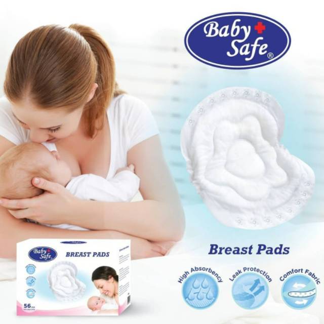 Baby Safe Breast Pad 36 &amp; 56pcs &amp; 60pcs - Penyerap Asi / breast pad slim