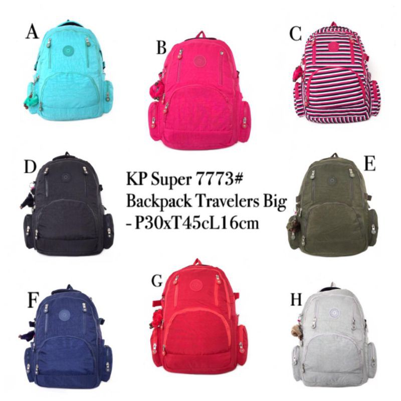 Tas ransel kipling super backpack wanita kipling 7773