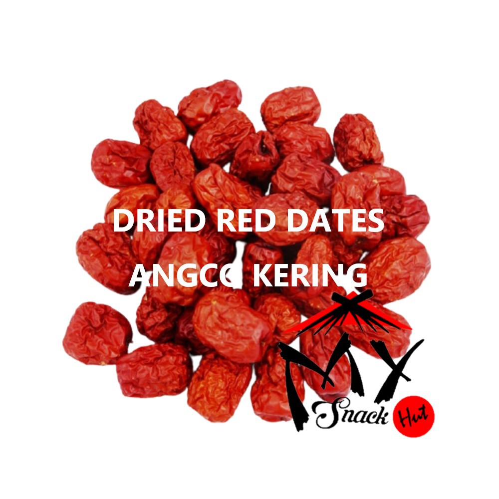 RED DATES KERING 50GR - ORGANIC DATE CHINESE KURMA MERAH ANGZO ANGCO HONGZHAO HONG ZHAO ORGANIK