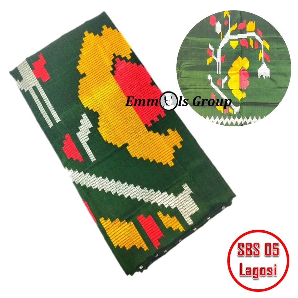 Kain Tenun Sutra Bugis Sengkang - Lipak Sabbe Sengkang Type SBS 05 Lagosi Terbaru