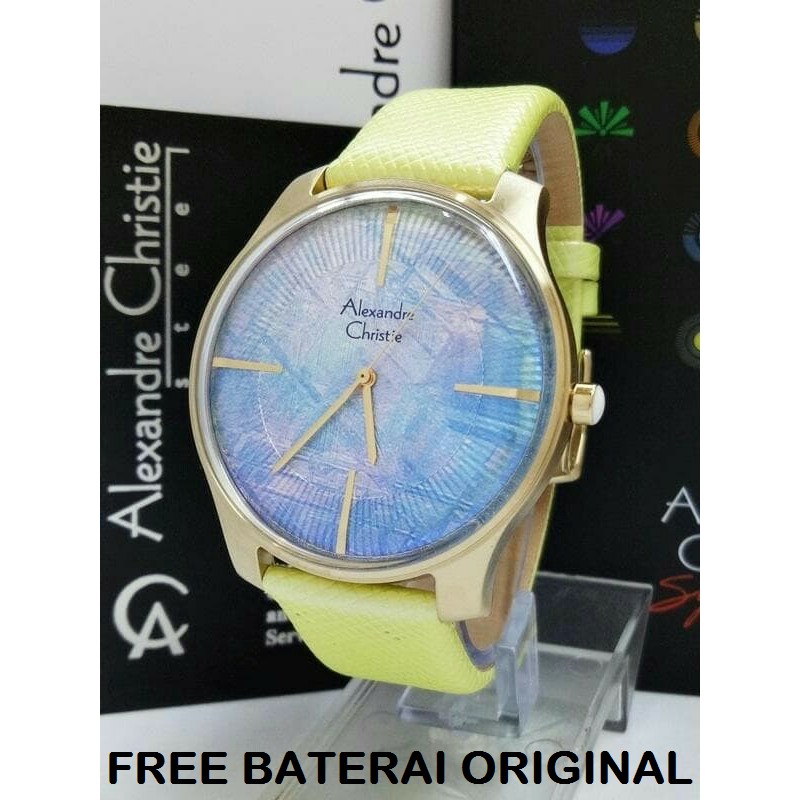 [Free Baterai] JAM TANGAN UNISEX ALEXANDRE CHRISTIE AC 8532 ORIGINAL GARANSI RESMI 1 TAHUN