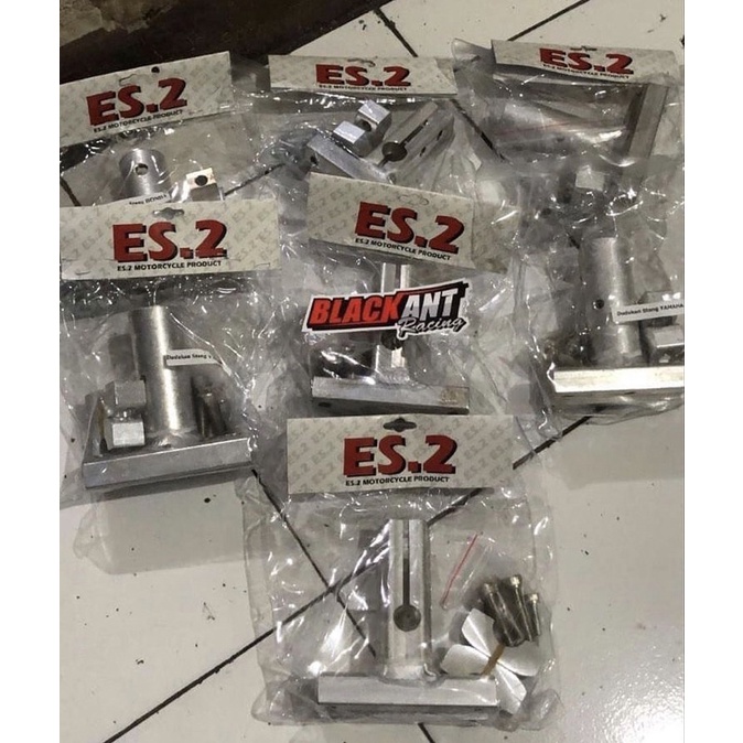 dudukan stang roadrace ES2 Bpro bahan duralium