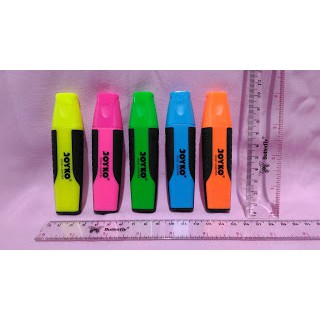 

Highlighter Penanda Berwarna Joyko Warna Kuning Pink Hijau Biru Orange Oranye Bagus Murah READY STOCK