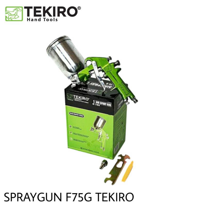 TEKIRO Spraygun  F75 G Alat Sempotan Cat Spray Gun Tabung Atas F75