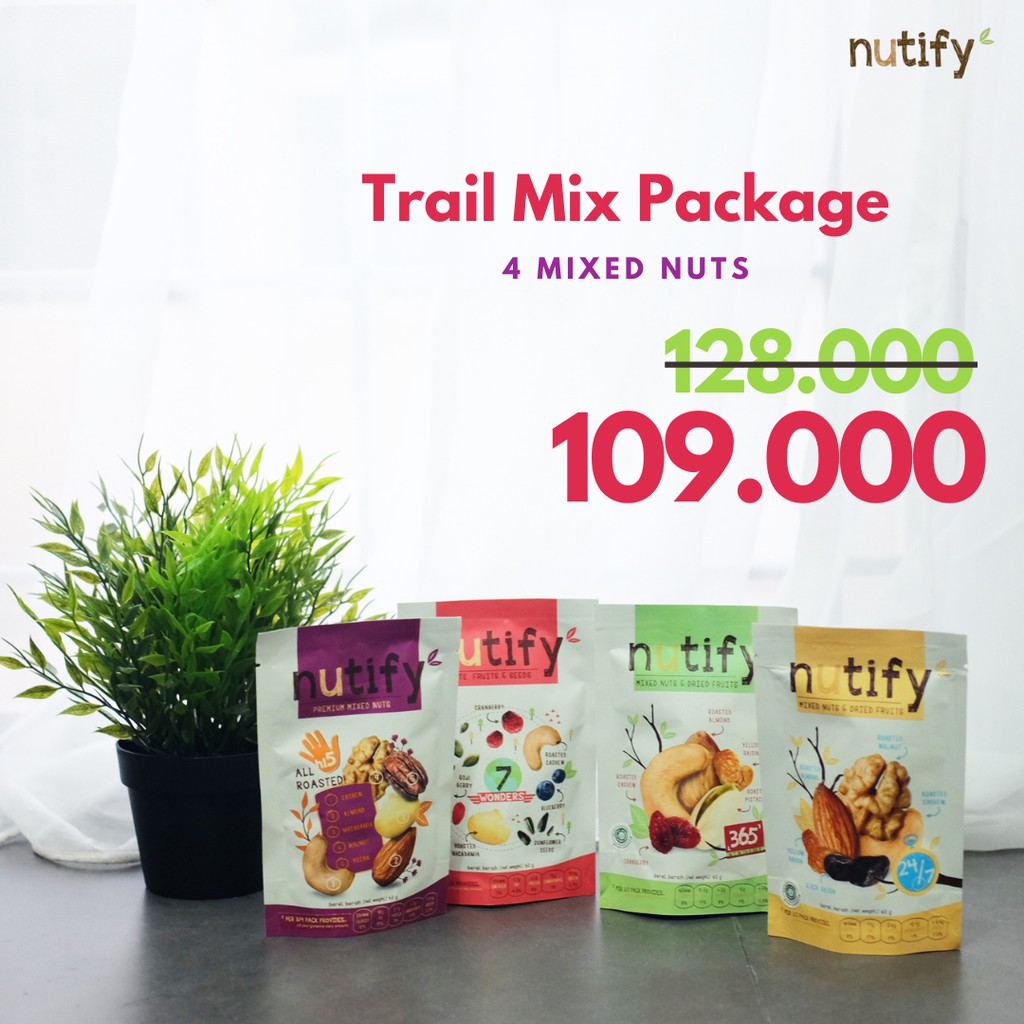 Nutify Trail Mix Package