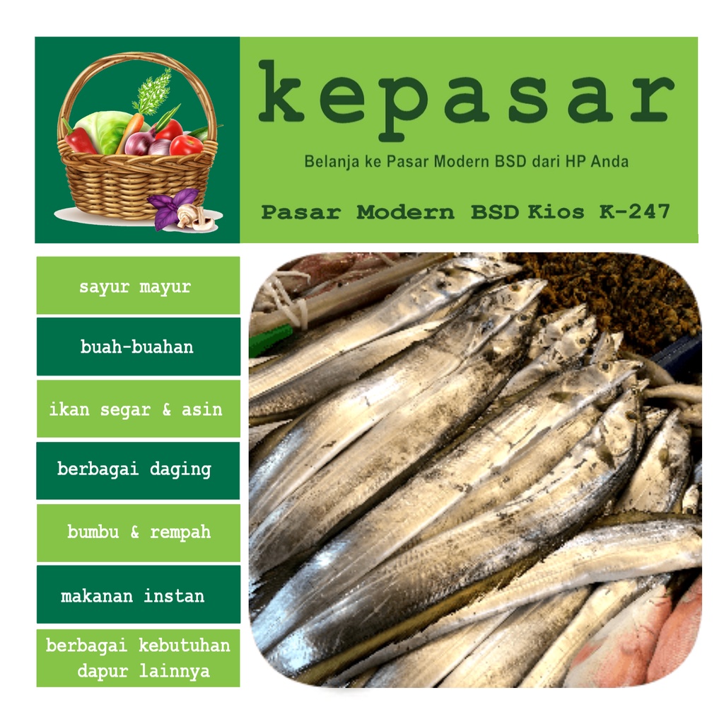 

Ikan Layur 500 g