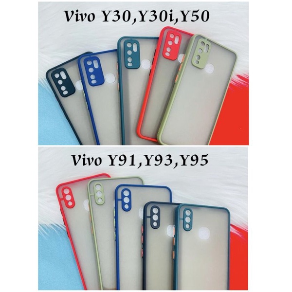 Case Y30 Y30i Y50 Y91 Y93 Y95 My choice Polos + Ring Kamera / Pelindung Kamera (PsS)