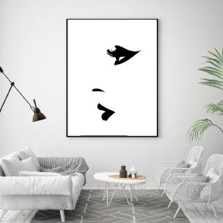 Lukisan Poster Dinding Desain Botol Parfum Bibir Bahan Lukisan Poster Dinding Desain Botol Parfum Bibir Bahan
