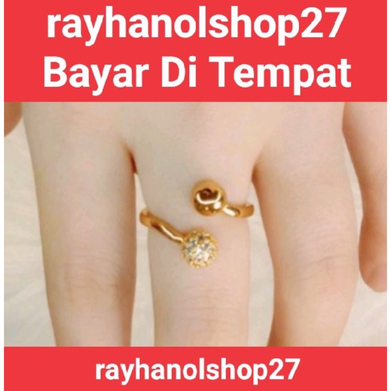 TERBARU SET GELANG TANGAN FREE CINCIN TITANIUM MOTIF TERBARU RO-27 ANTI KARAT LAPIS EMAS 24 K