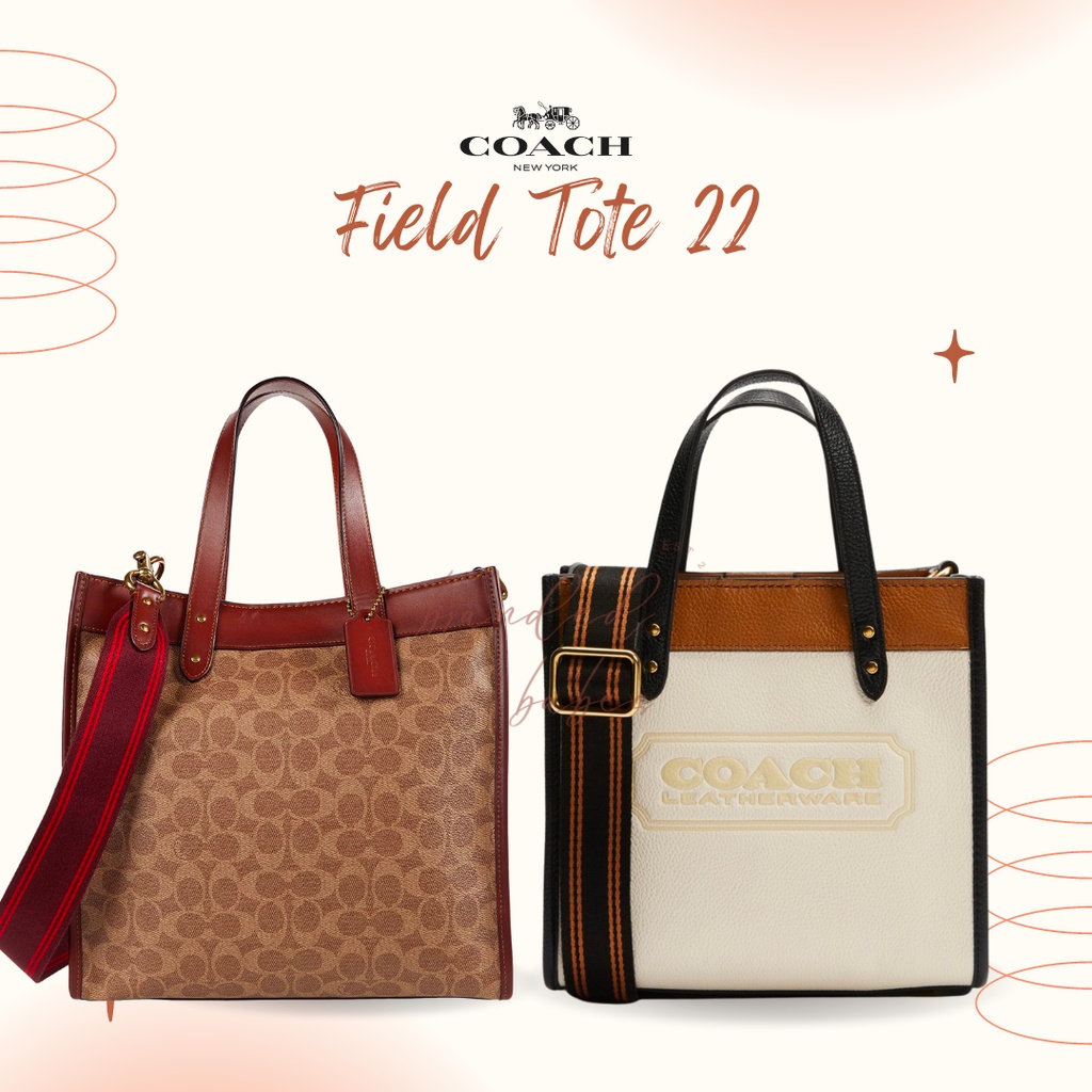 Branded Babes Coach Field Tote 22 Bag Women Handbags