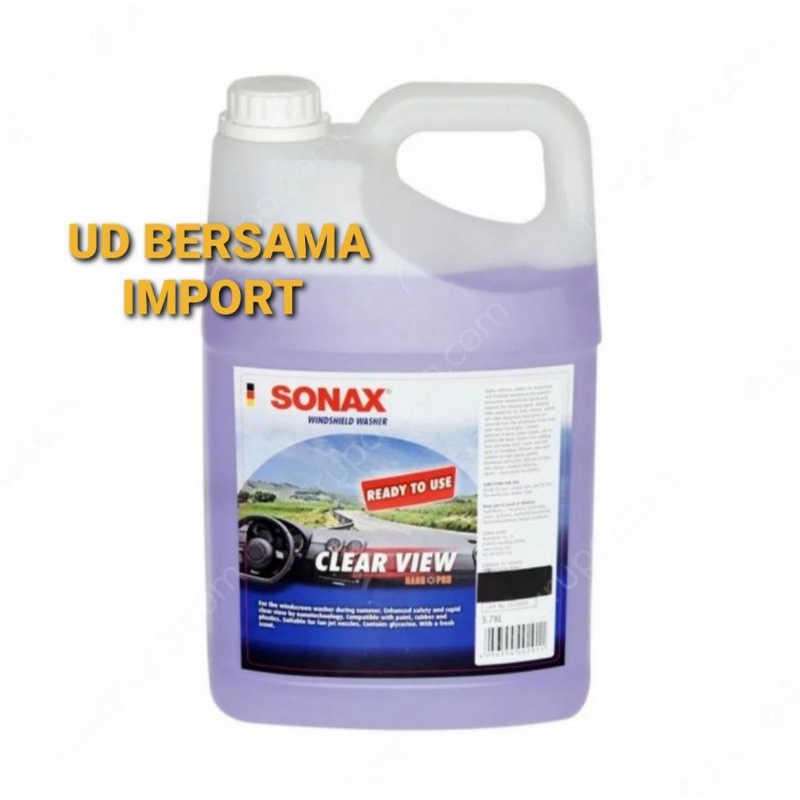 cairan air wiper kaca mobil wiper fluid ready to use 3.7lt XTREME BLUE SONAX