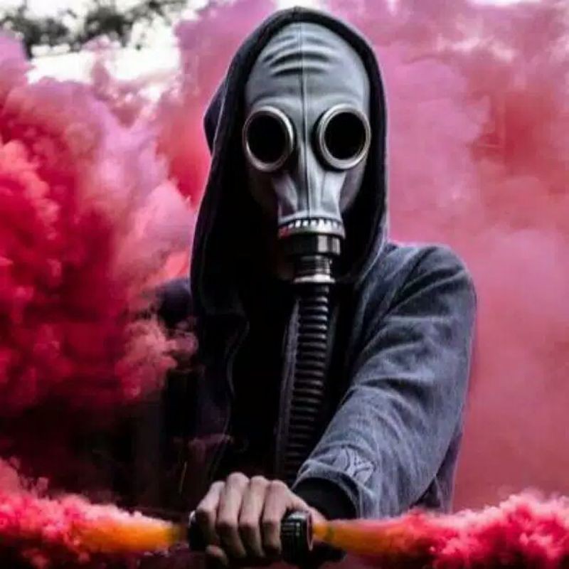 Topeng MASKER GAS RESPIRATOR FULL FACE TOPENG PILOT PENERBANG