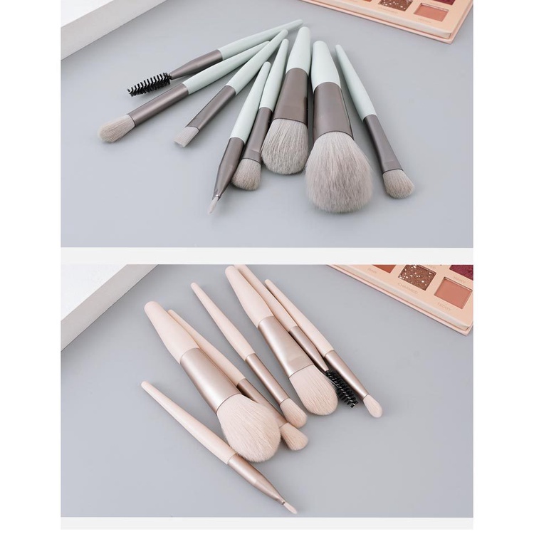 ~AB~ Kuas Kosmetik Lameila 1 Set, Brush Set 8pcs Professional makeup tools/Kuas Makeup/Kuas Kosmetik/Brush Set/Brush Kosmetik/Brush Makeup/Set Kuas Makeup/Alat Makeup