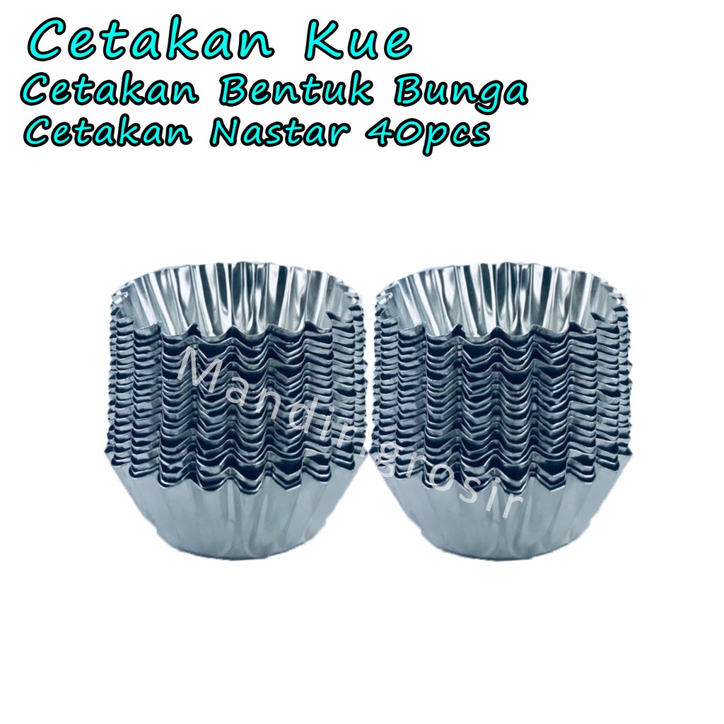 Cetakan Bentuk Bunga *Cetakan * Cetakan Kue * 20pcs