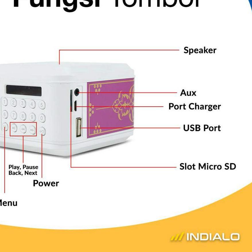 BAYAR DITEMPAT✔️Speaker murottal quran tp800 8 gb speaker murajaah alquran speaker hafalan alquran s