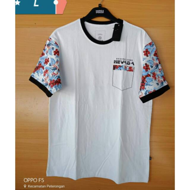  Kaos  oblong  Nevada  original Shopee Indonesia