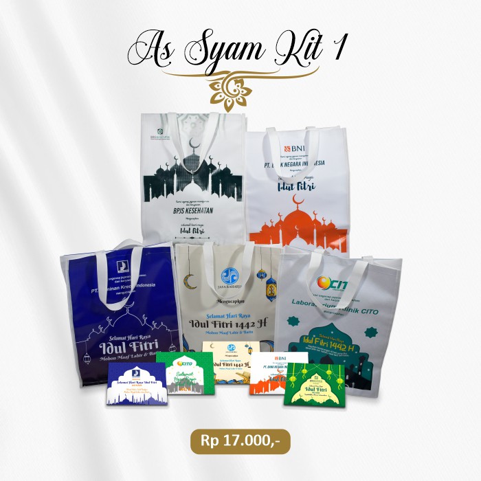 

Parsel Ramadan/Gift Box/Idul Fitri Hampers Kit (As Syams 1)
