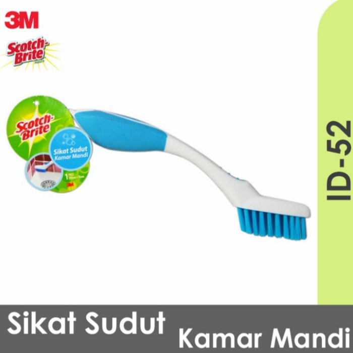 Diskon 3M Scotch Brite Sikat Sudut Lantai ID-52 Murah