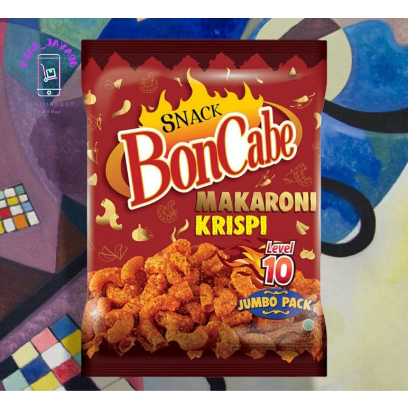 

bon cabe makaroni boncabe Level 10 kemasan 150gram / Jumbo Pack