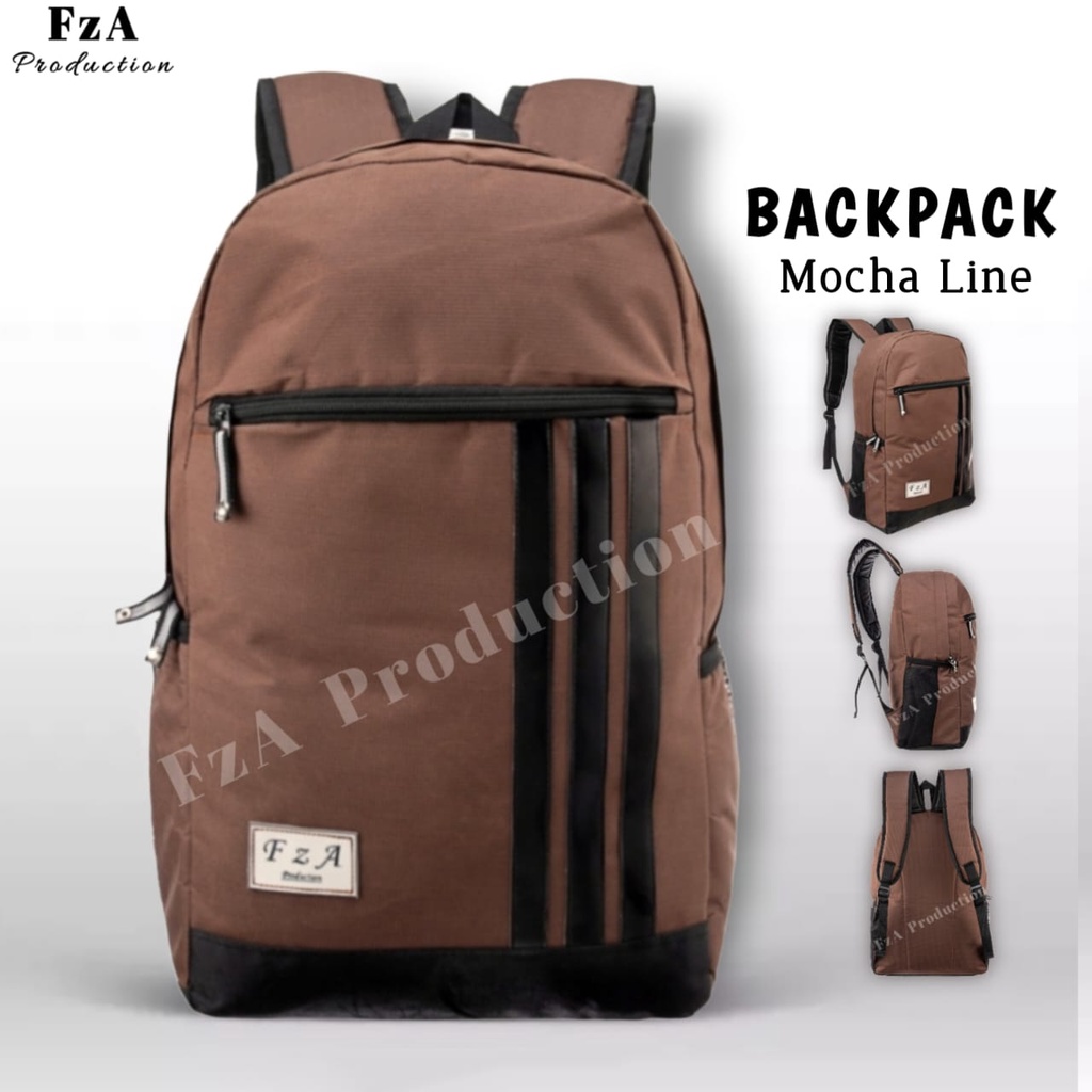 FzA Official - Tas Ransel Punggung Distro Casual Pria Wanita / Tas Ransel Laptop Backpack Original - CRLTP