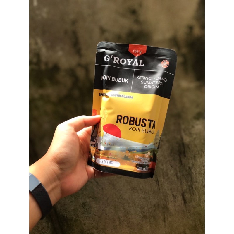 Jual Kopi Robusta Kerinci Bubuk Gr Indonesia Shopee Indonesia